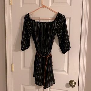 Mystique Off the Shoulder Romper